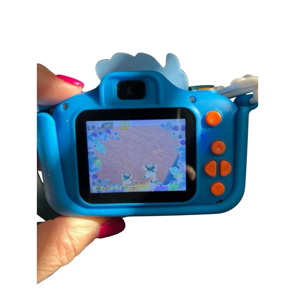Kokodi Kids Camera Dinosaur Toddler Digital Camera Ages 3-12 Boys Selfie Case